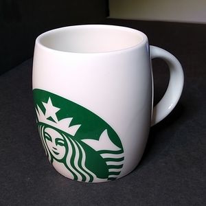 Starbucks Ceramic Barrel . Coffee / Tea Mug . Pre-owned